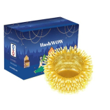 Hashwow® 10 Meter Led Diwali Lights For Decoration For Home. String Light For Decoration | Decorative Led Rice Light | Warm White, Pack Of 1, For Diwali, Ganesh Chaturthi, Halloween, Christmas Décor